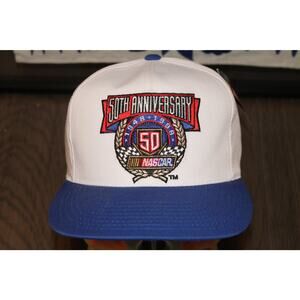 Vintage Nascar 50th Anniversary Snapback Deadstock